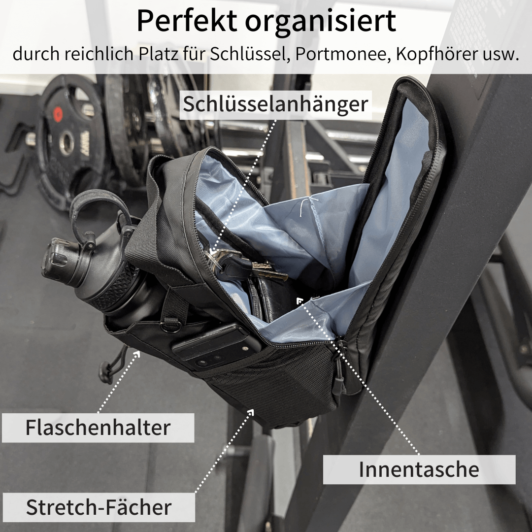Alles griffbereit – magnetische Tasche für Ordnung & Fokus beim Training