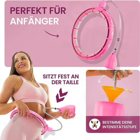 Fitness-Hula-Hoop – effektives Training für Taille, Rücken & Ausdauer