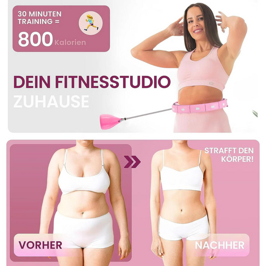 Fitness-Hula-Hoop – effektives Training für Taille, Rücken & Ausdauer